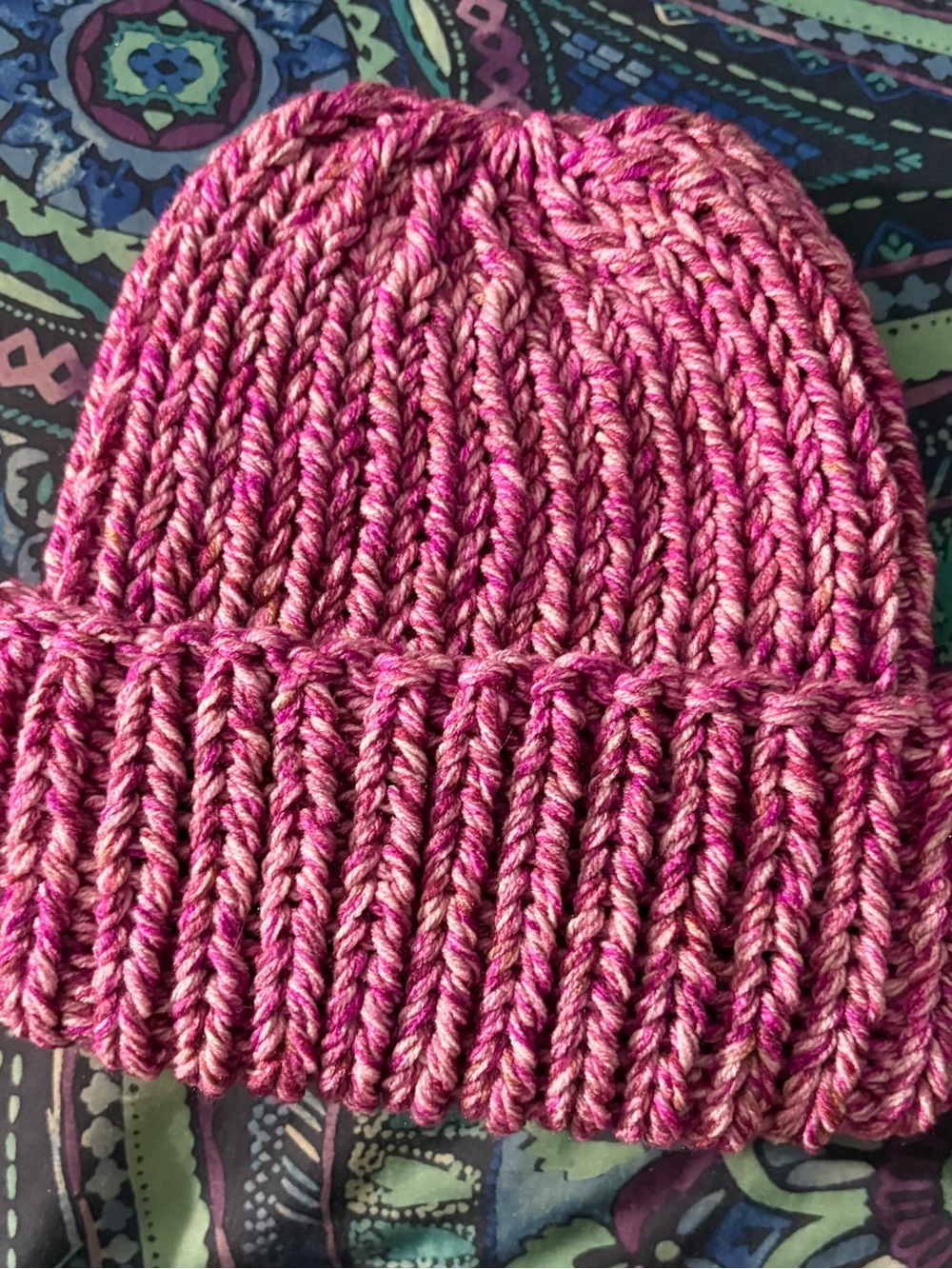 Knit Beanie Hat - Soft Ribbed Winter Cap